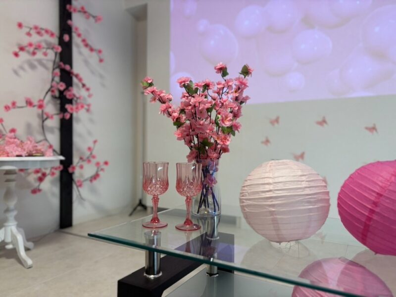 レンタルスペース【アメニティ東桜】では
一足早く、お花見気分をお楽しみいただけます