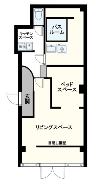 リバーサイド88 104リノベ後